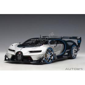 BUGATTI VISION GT 16 2015 ARGENT/BLEU