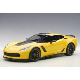 CHEVROLET CORVETTE C7 Z06 "C7R EDITION" 2014 JAUNE METAL (REFAB)