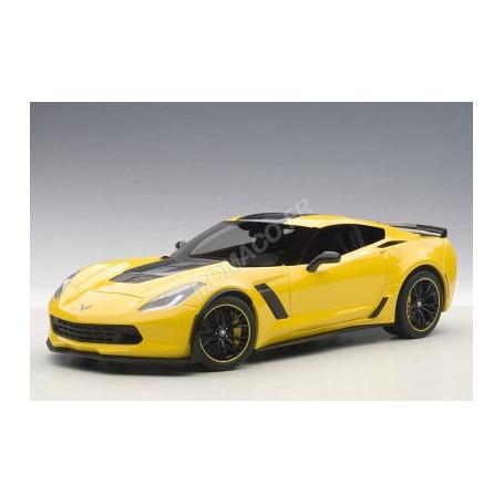 CHEVROLET CORVETTE C7 Z06 "C7R EDITION" 2014 JAUNE METAL (REFAB)