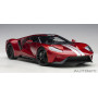 FORD GT 2017 ROUGE BANDES ARGENT