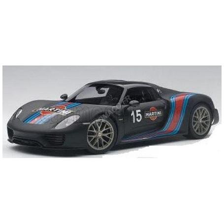 PORSCHE 918 SPYDER 15 "MARTINI" 2013 NOIRE