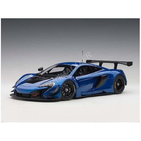 MCLAREN 650S GT3 BLEUE/NOIRE