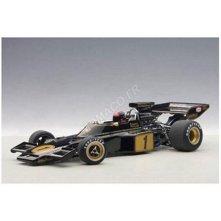 LOTUS 72E 1 FITTIPALDI 1973 AVEC FIGURINE