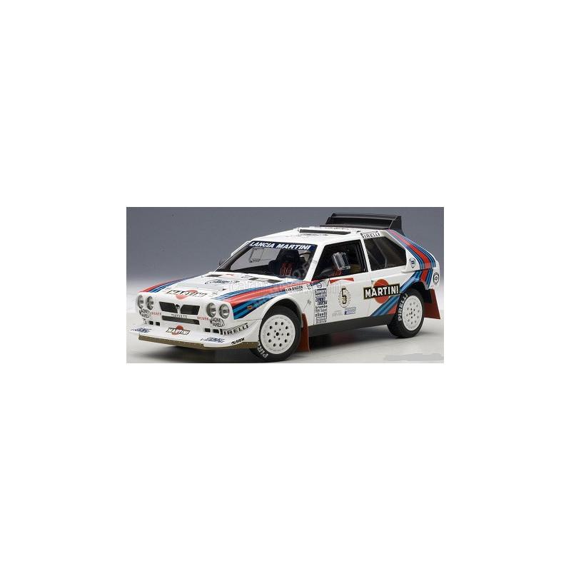 A very POWERFUL Lancia Delta S4 driven by Miki Biasion
