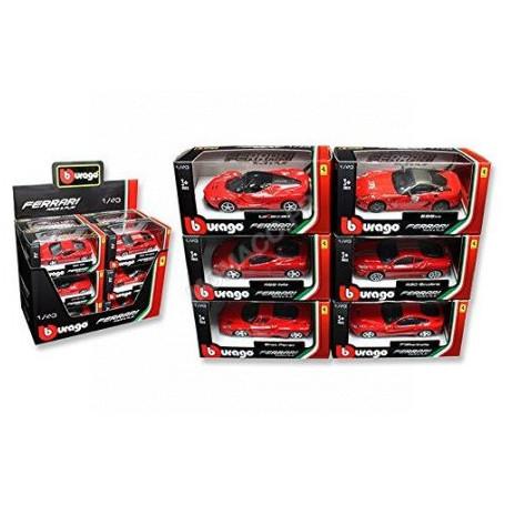 DISPLAY DE 12 PIECES : VEHICULES "FERRARI"