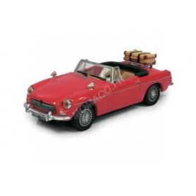 MG B CONVERTIBLE ROUGE