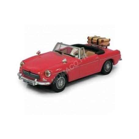 MG B CONVERTIBLE ROUGE