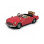 MG B CONVERTIBLE ROUGE