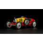 BUGATTI TYPE 35 18 ESPAGNE JAUNE/ROUGE