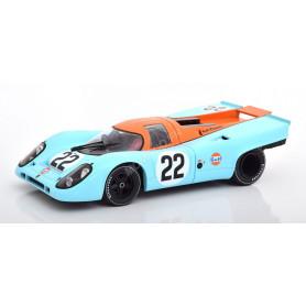 PORSCHE 917K "GULF" 22 HOBBS/HAILWOOD LE MANS 1970
