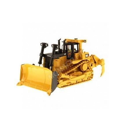 CATERPILLAR D10T TRACTEUR A CHENILLE METALLIQUE AVEC FIGURINE