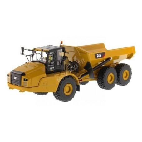 CATERPILLAR 745 DUMPER ARTICULE AVEC FIGURINE