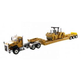 CATERPILLAR CT660 AVEC REMORQUE ET CATERPILLAR CB-534