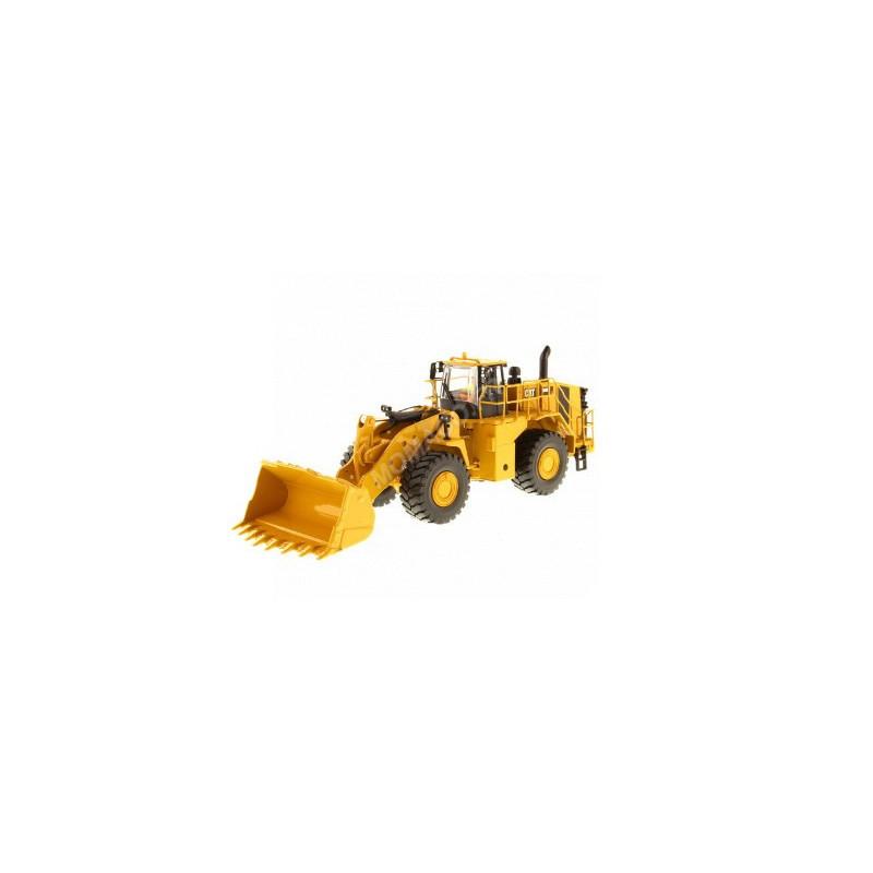 Miniature Norscot 1/50 Caterpillar 938K Chargeuse Sur Pneus Avec Figurine - Neuf
