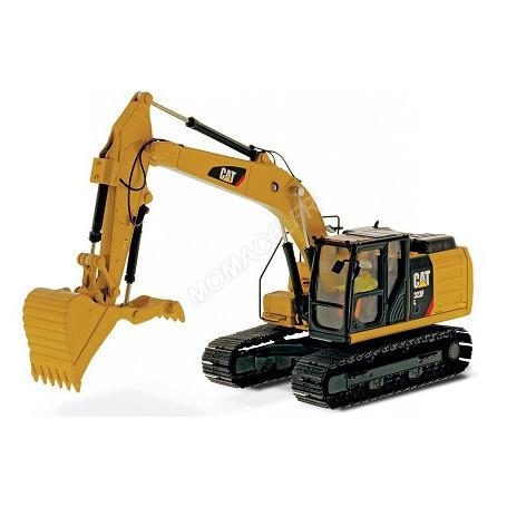 CATERPILLAR 323F EXCAVATRICE HYDRAULIQUE AVEC FIGURINE