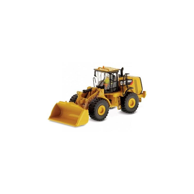 Miniature Norscot 1/50 Caterpillar 938K Chargeuse Sur Pneus Avec Figurine - Neuf