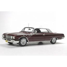 BUICK ELECTRA 1962 BORDEAUX TOIT BLANC