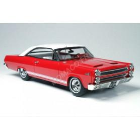 MERCURY COMET CYCLONE 1966 ROUGE TOIT BLANC