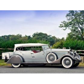 ROLLS-ROYCE PII CHASSIS 25EX DUAL COWL SPORTS PHAETON WHITTINGHAM & MICHEL 1930 ARGENT/GRIS