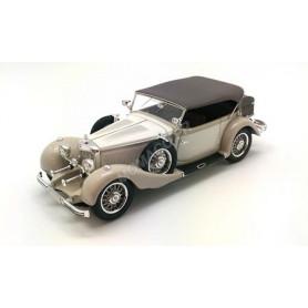 MERCEDES-BENZ 500K TOURENWAGEN CABRIOLET FERME 1935 BEIGE 2 TONS