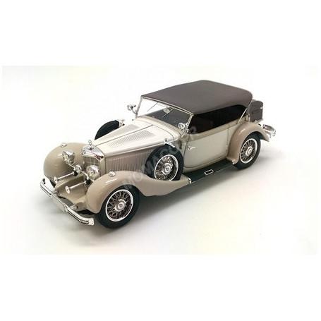 MERCEDES-BENZ 500K TOURENWAGEN CABRIOLET FERME 1935 BEIGE 2 TONS