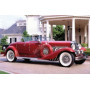 DUESENBERG MODEL J DUAL COWL PHAETON SN2583 WALKER LA GRANDE 1929 OUVERT ROUGE