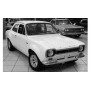 FORD ESCORT MKI VERSION PLAIN BODY 1971 BLANCHE