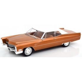 CADILLAC DEVILLE SOFT TOP 1967 MARRON