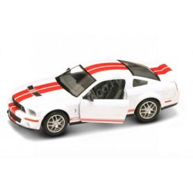 FORD MUSTANG SHELBY GT500 2007 BLANCHE/ROUGE