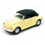 VOLKSWAGEN COCCINELLE CABRIOLET FERME 1972 JAUNE