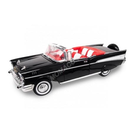 CHEVROLET BEL AIR CABRIOLET 1957 NOIRE