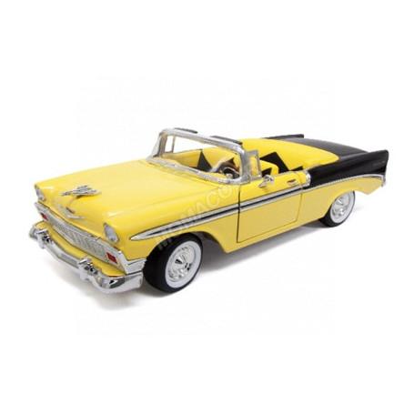 CHEVROLET BEL AIR CABRIOLET 1956 JAUNE