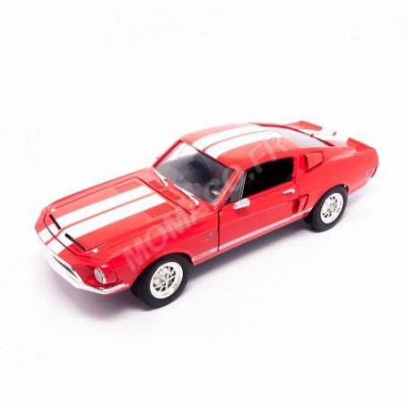 FORD MUSTANG SHELBY GT500KR 1968 ROUGE