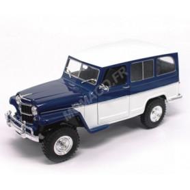 JEEP WILLY STATION WAGON BLEUE