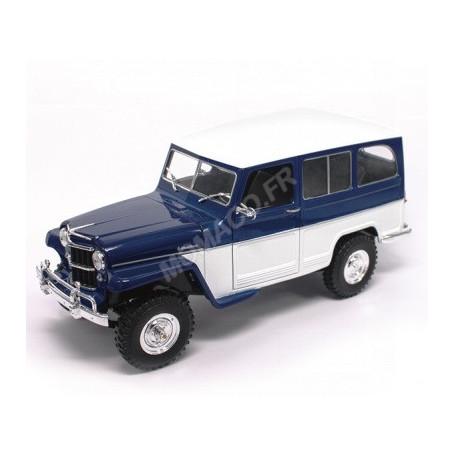 JEEP WILLY STATION WAGON BLEUE