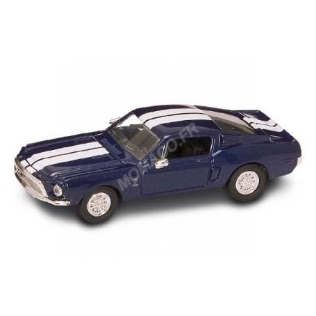 FORD MUSTANG SHELBY GT500-KR 1968 BLEUE
