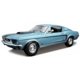 FORD MUSTANG GT COBRA JET 1968 BLEUE