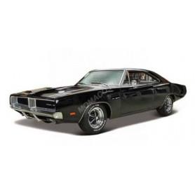 DODGE CHARGER R/T 1969 NOIRE