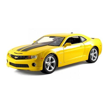 CHEVROLET CAMARO 2016 JAUNE BANDES NOIRES