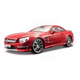 MERCEDES-BENZ SL 63 AMG HARD TOP 2012 ROUGE