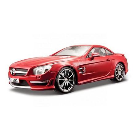 MERCEDES-BENZ SL 63 AMG HARD TOP 2012 ROUGE