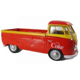 VOLKSWAGEN T1 PICK-UP "COCA-COLA" 1962 ROUGE/JAUNE