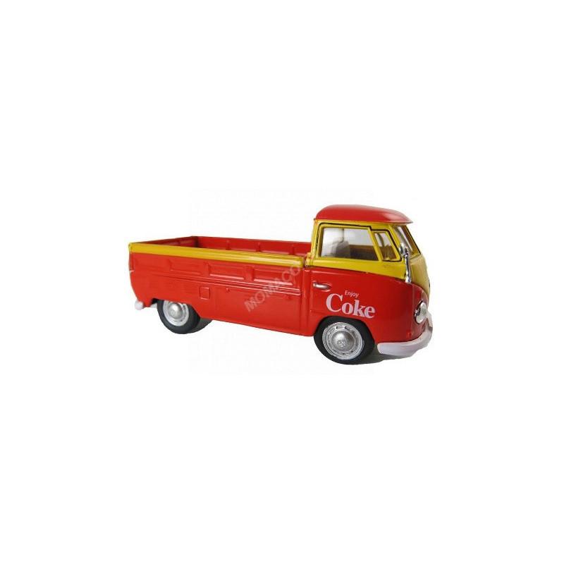 VOLKSWAGEN T1 PICK-UP "COCA-COLA" 1962 ROUGE/JAUNE