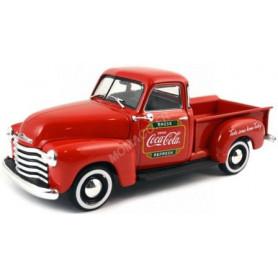 CHEVROLET PICK-UP "COCA-COLA" 1953 ROUGE AVEC CAISSE