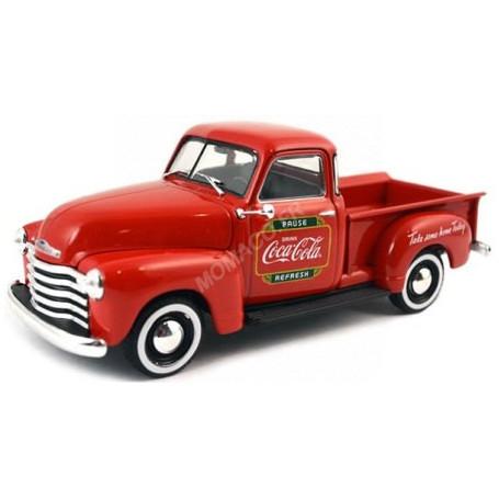 CHEVROLET PICK-UP "COCA-COLA" 1953 ROUGE AVEC CAISSE