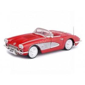 CHEVROLET CORVETTE 1958 ROUGE