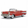 CHEVROLET BEL AIR CABRIOLET 1957 ROUGE