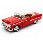 CHEVROLET BEL AIR CONVERTIBLE 1955 ROUGE