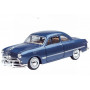 FORD COUPE 1949 BLEU METAL