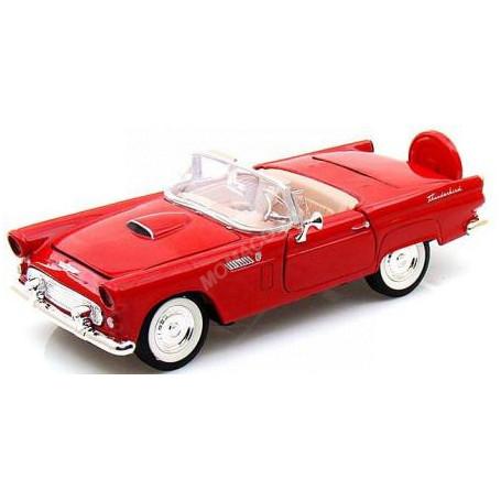 FORD THUNDERBIRD 1956 ROUGE